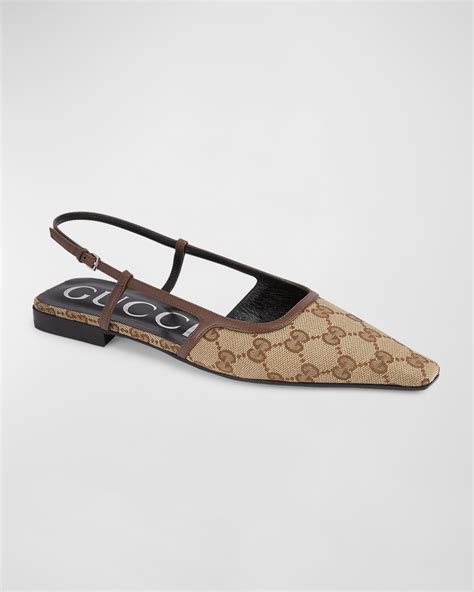 ballerines gucci prix|Gucci slingback ballet flat.